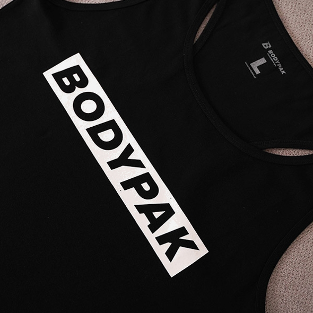 Спортивна майка жіноча Bodypak XL Чорна (1000000000085) - зображення 2