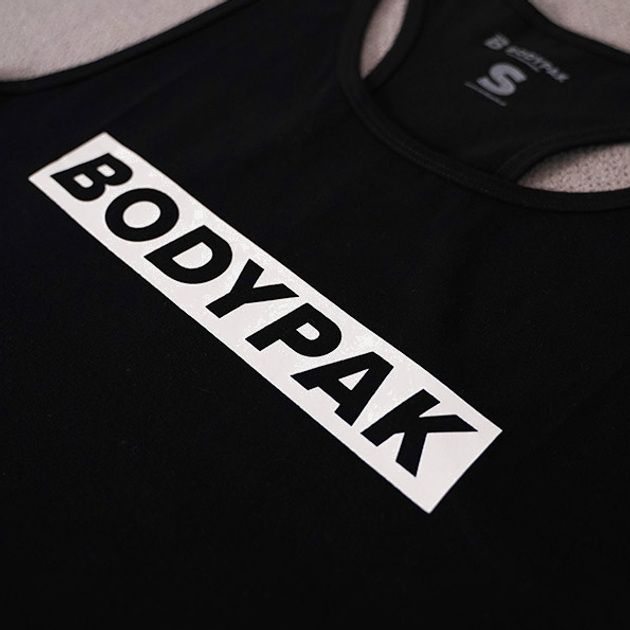 Спортивна майка жіноча Bodypak XL Чорна (1000000000085) - зображення 3