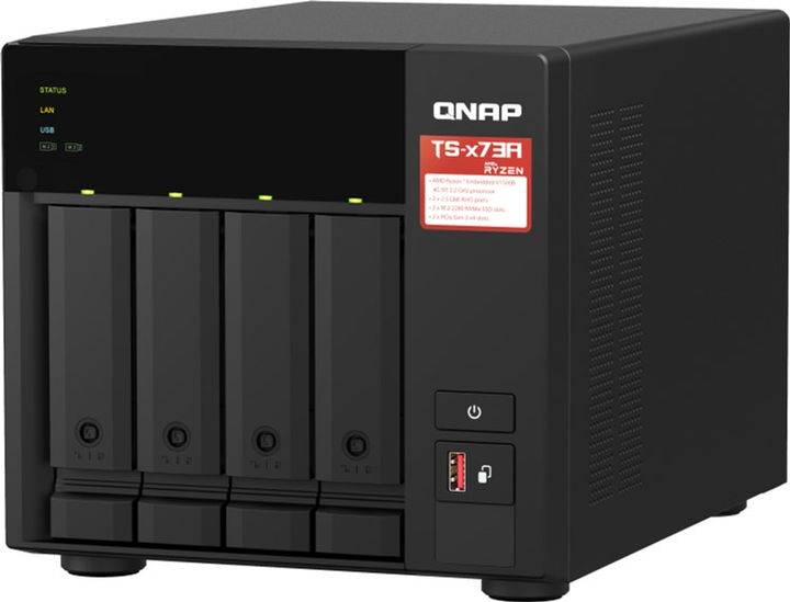 Serwer plików QNAP 4BAY TS-473A-8G - obraz 5