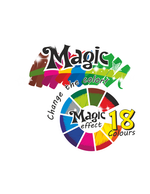 Фломастери "Magic" змінюють колір потовщені 10 шт 18 кольорів 34630PTR 5907690834630 - зображення 4