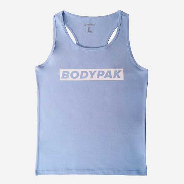 Tank top męski Bodypak M Blękitny - obraz 1