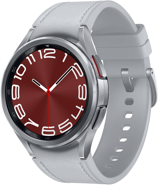 Smartwatch Samsung Galaxy Watch 6 Classic 43mm Silver (SM-R950NZSAEUE) - obraz 1