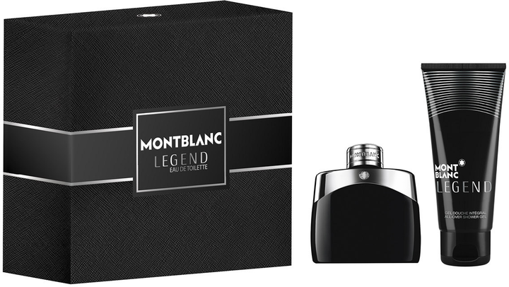 Zestaw Montblanc Legend Woda toaletowa 50 ml + Żel pod prysznic 100 ml (3386460130318) - obraz 1