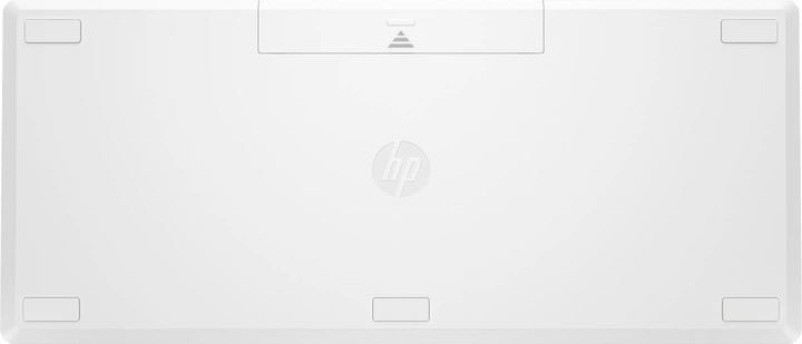 Клавіатура бездротова HP 350 Compact Multi-Device Bluetooth Keyboard White (692T0AA#ABB) - зображення 4