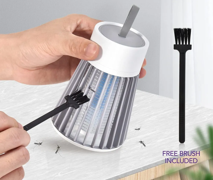 Электрическая Лампа ловушка от комаров и мух Фумигатор Уничтожитель от насекомых Антикомар Mosquito killing lamp - изображение 3
