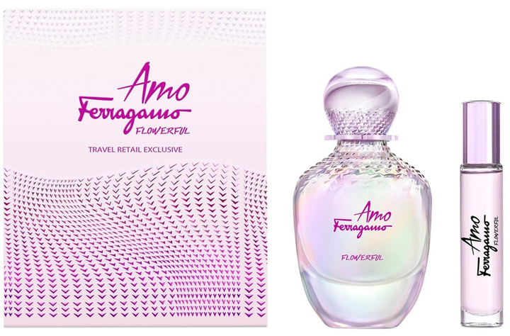 Парфюмированный набор Salvatore Ferragamo Amo Flowerful (8052086376571 ...