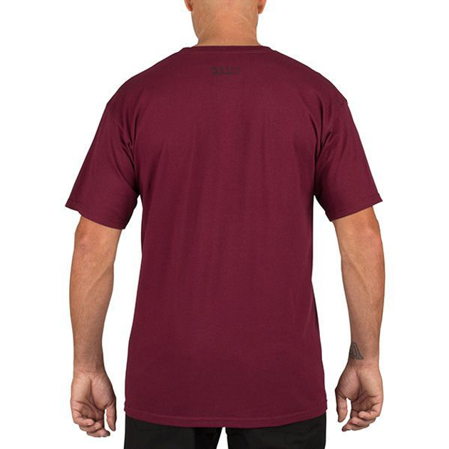 Футболка 5.11 ABR 2.0 T-SHIRT 41006CZ Small, Burgundy - изображение 2