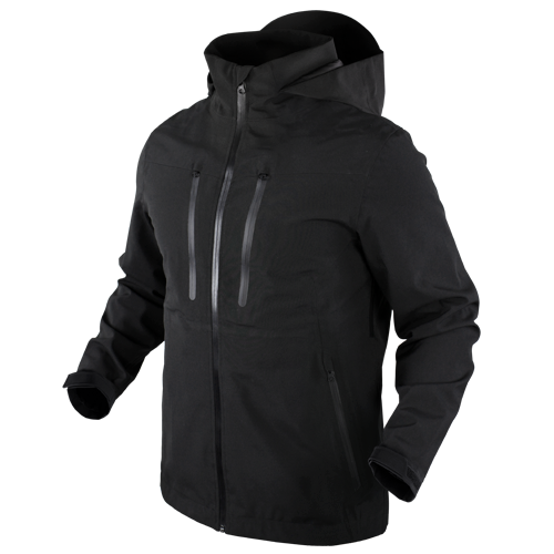 Хардшел дождевик Condor Aegis Hardshell Jacket 101083 Medium, Чорний - Фото 5 Хардшел дождевик Condor Aegis Hardshell Jacket 101083 Medium, Чорний - изображение 5