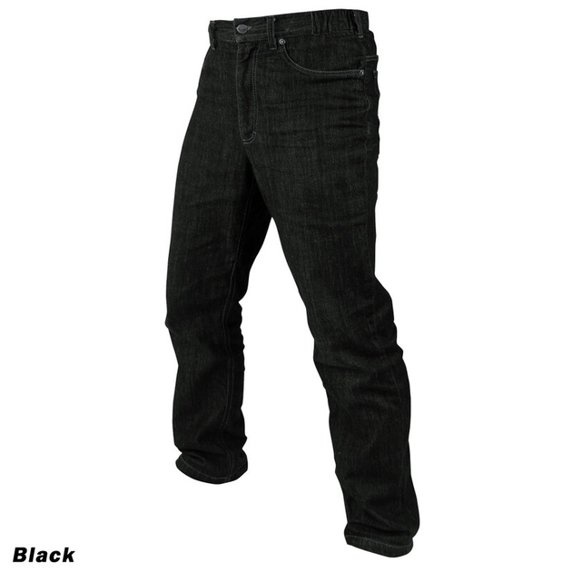 Тактические джинсы Condor Cipher Jeans 101137 36/34, Чорний - изображение 1