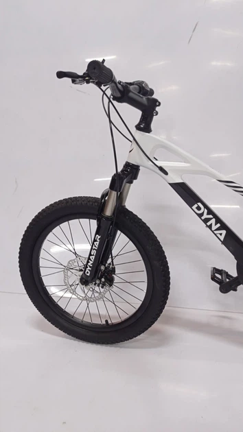 Подростковый велосипед Dyna Star Student M1 20 дюймов Бело-Черный - изображение 5