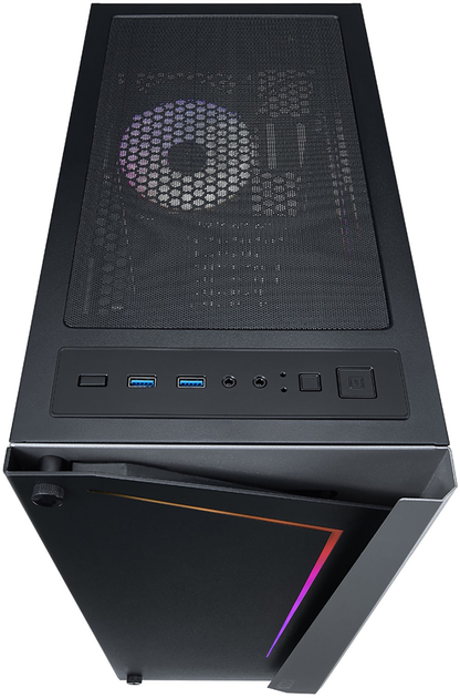 Obudowa AZZA APOLLO 430B DF2 Czarna - obraz 4