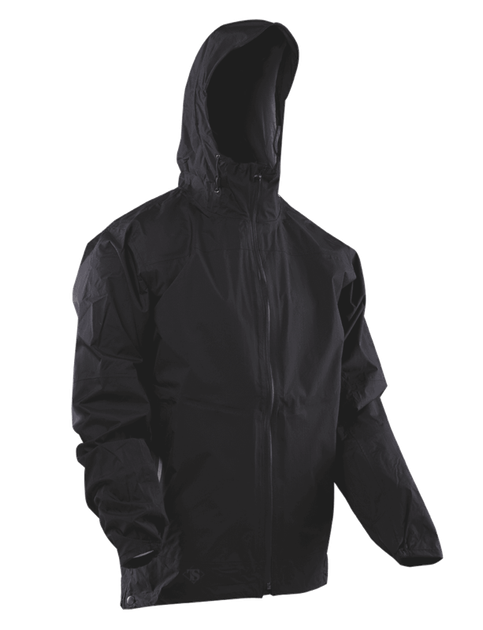 Тактичний дощовик Tru-Spec H2O PROOF™ ALL SEASON RAIN JACKET 2402 Medium Regular, Чорний - зображення 1