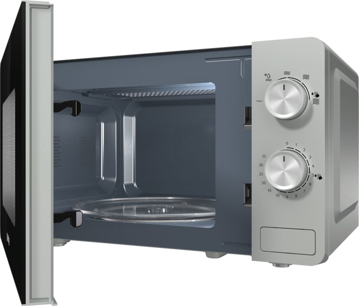 Kuchenka mikrofalowa Gorenje MO20E1S Srebrna - obraz 5