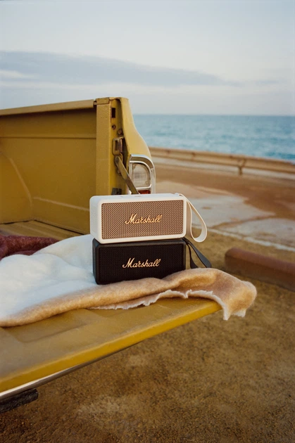 Портативна колонка Marshall Middleton 60W Cream (1006262) - зображення 16