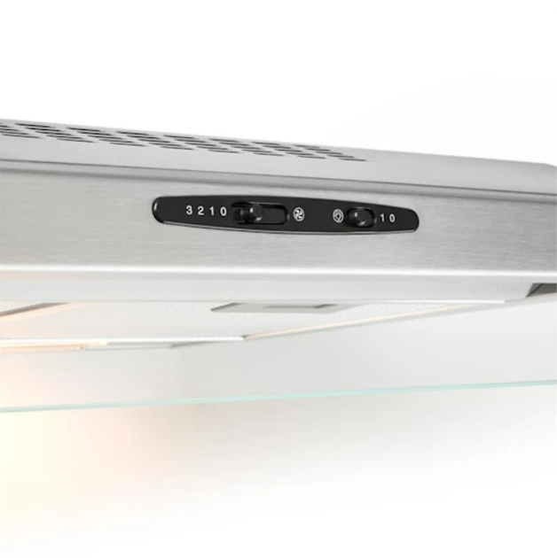 Вытяжка Klarstein UW60SF нержавеющая сталь 60 см 205 м³/ч LED - изображение 5