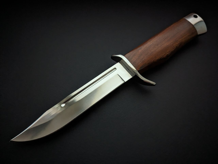 Нож нескладной Финский классический Финка военный - изображение 1