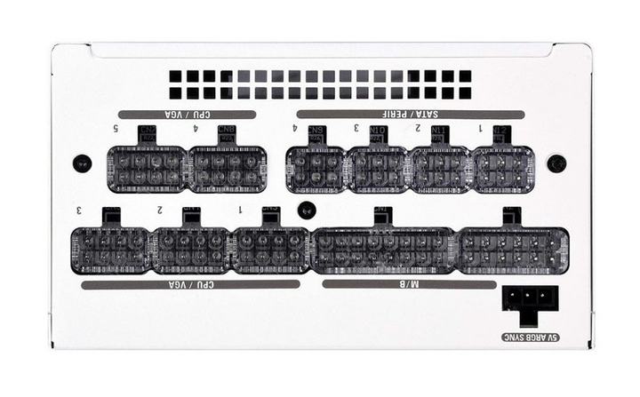 Блок питания Super Flower Leadex III ARGB 750W 80+ Gold (SF-750F14RG) белый, ECO Fanless & Silent Mode, Full Modular - изображение 2