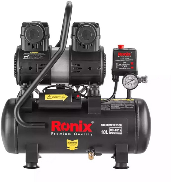 Компрессор воздушный Ronix RC-1012 10 л 1280 Вт - изображение 7