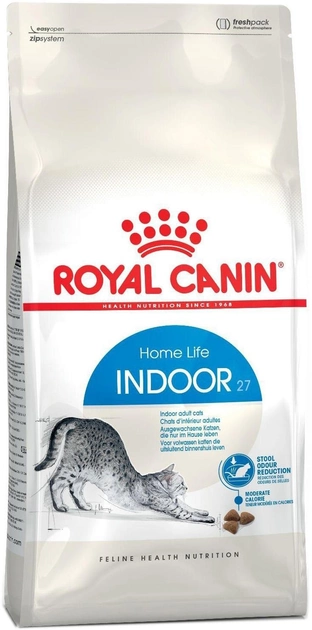 Sucha karma dla dorosłych kotów Royal Canin fhn Indoor mix smaków 10 kg (3182550706940) - obraz 1