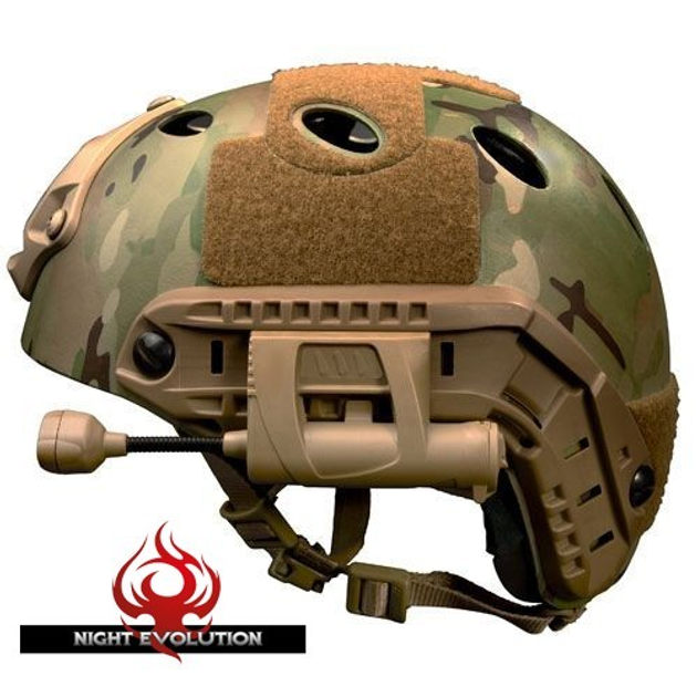 Фонарь на шлем Night Evolution Airsoft Charge MPLS 4LED - изображение 1