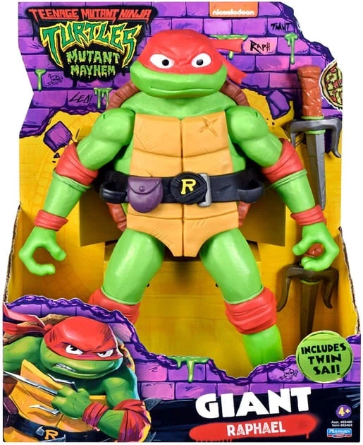 Игровая фигурка Playmates Toys TMNT Черепашки-Ниндзя III Рафаэль Гигант, 30 см 83404 - изображение 5