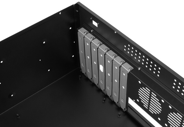 Корпус серверний Lanberg ATX 350/10 19 cali /4U (SC01-3504-10B) - зображення 6