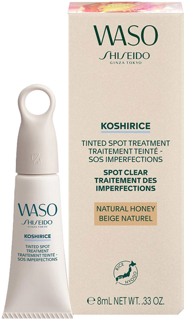Коректор для обличчя Shiseido Waso Koshirice Tinted Spot Treatment Natural Honey 8 мл (730852179547) - зображення 1