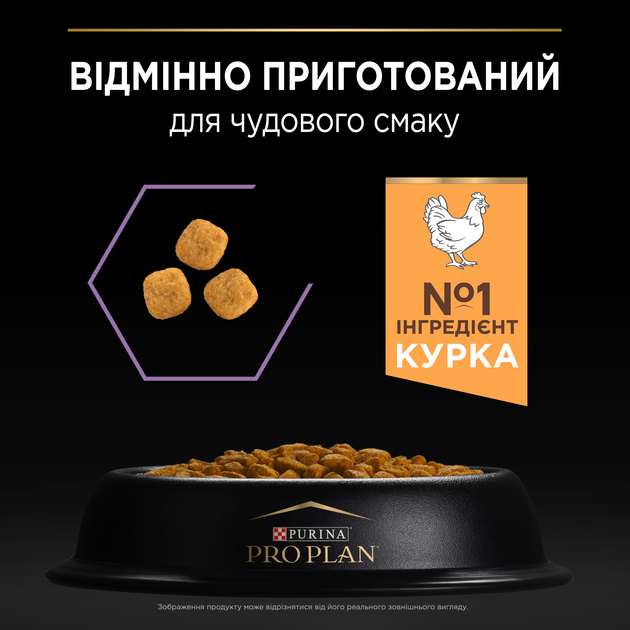 Сухий корм Purina Pro Plan Kitten <1 Healthy Start для кошенят з куркою 1.5 кг - зображення 7