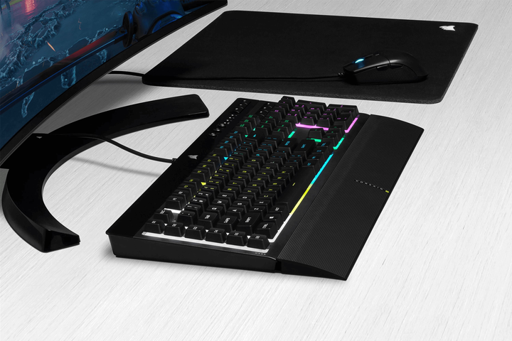 Клавіатура дротова Corsair K55 Pro RGB USB Black (CH-9226765-NA) - зображення 19
