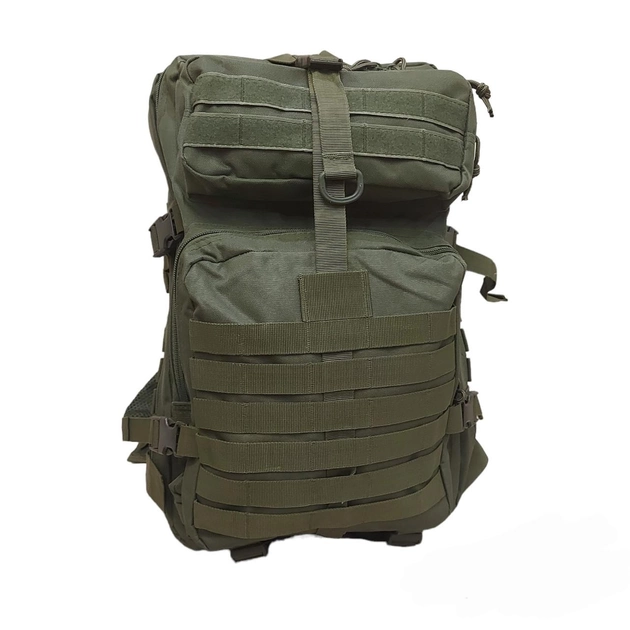 Армійський рюкзак 45 літрів чоловічий оливковий тактичний солдатський - зображення 1