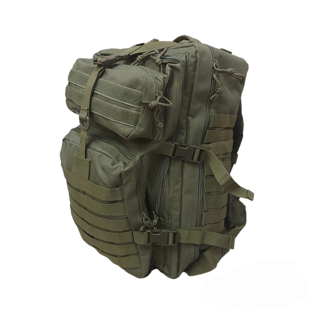 Армейский рюкзак 45 литров мужской оливковый тактический солдатский Tosh - изображение 2