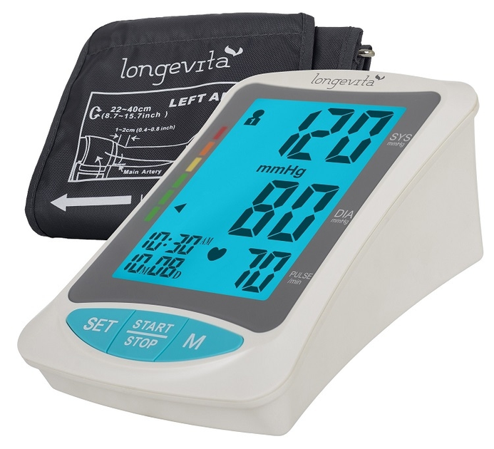Тонометр LONGEVITA BP-103H автоматичний на плече гарантія 5 років - зображення 1