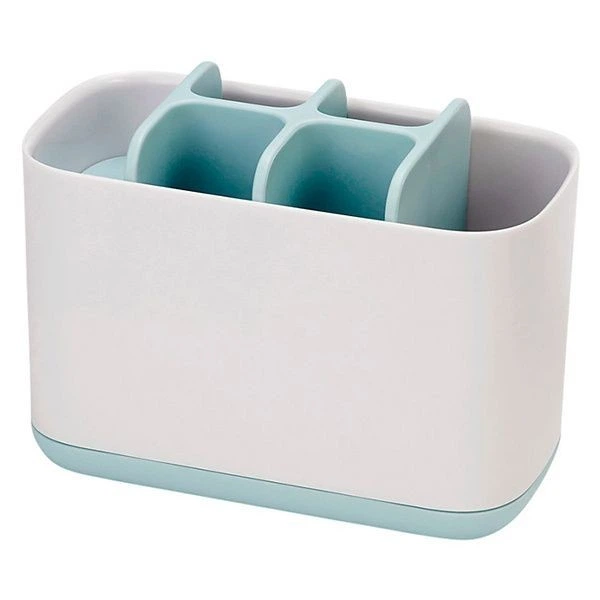 Органайзер для зубних щіток Large Toothbrush Caddy підставка для ванної кімнати Blue - зображення 3