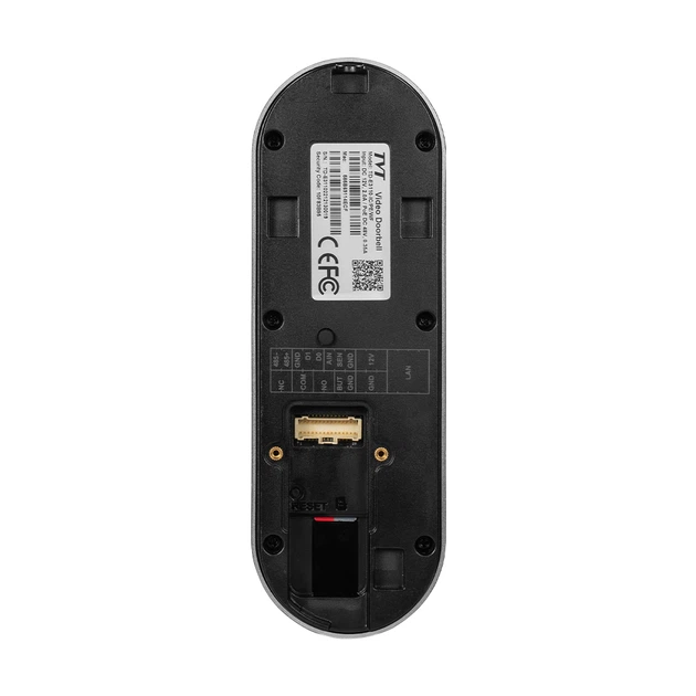 IP-відеопанель з WiFi 2MP TVT TD-E3110-IC/PE/WF з детекцією обличчя та зчитувачем Mifare (1567409) - зображення 4