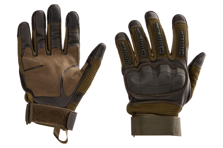 Тактичні рукавички 2E Tactical Sensor Touch розмір XL Хакі (2E-MILGLTOUCH-XL-OG) - зображення 1