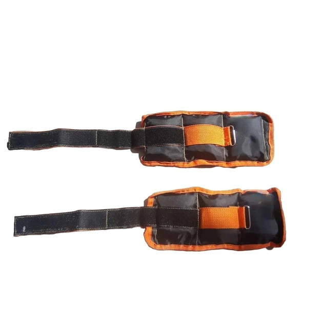 Утяжелители-манжеты 73622 Сhampion 2 шт по 0,25 кг Blak-Orange - изображение 3