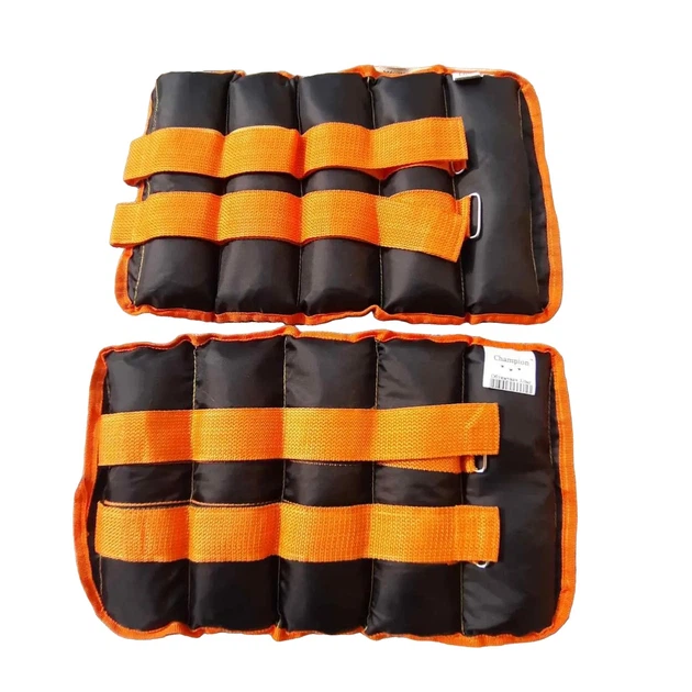 Утяжелители-манжеты 73629 Сhampion 2 шт по 3 кг Blak-Orange - Фото 2 Утяжелители-манжеты 73629 Сhampion 2 шт по 3 кг Blak-Orange - изображение 2