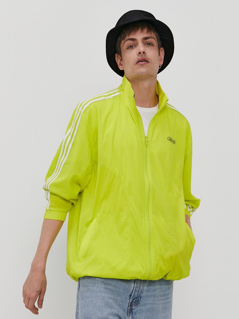 Спортивні кофти чоловічі adidas Reverse Tt GN3818 S Жовта (4064044921925) - зображення 3