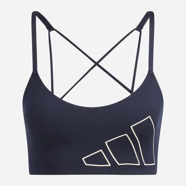 Спортивний топ жіночий adidas Aer Ls Logo HD7705 L Чорний (4065417449800) - зображення 5
