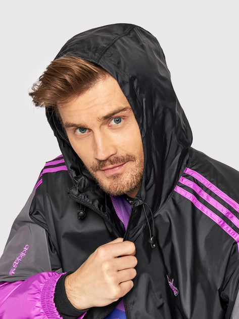Спортивна вітровка чоловіча adidas Lightning Wb HE4711 M Фіолетова (4065424693548) - зображення 5
