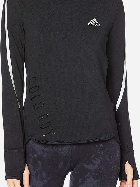 Bluza sportowa damska adidas CR Cover Up W FS9857 M Czarna (4062062033200) - obraz 5