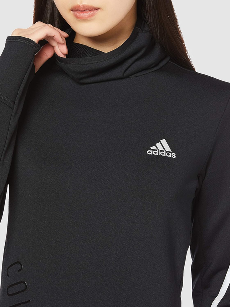 Bluza sportowa damska adidas CR Cover Up W FS9857 XS Czarna (4062062033217) - obraz 4