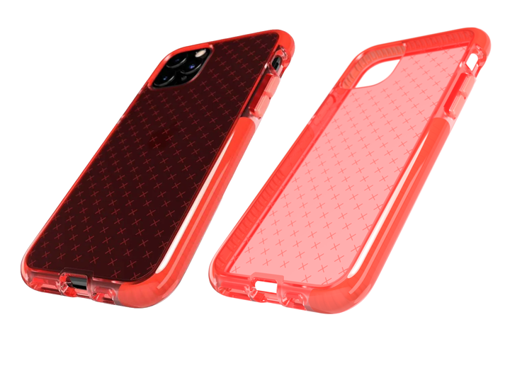 Чехол противоударный силіконовий Tech21 Evo Check для Iphone 11 Pro (5.8") Coral T21-7229 - изображение 12