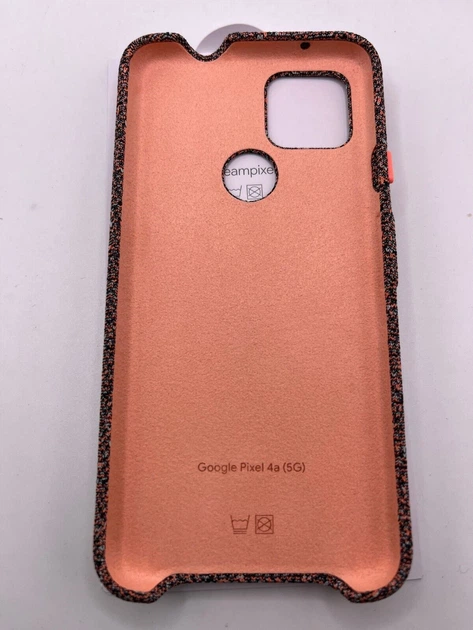 Протиударний чохол Official Fabric Case GA02065 для Pixel 4a 5G (6.2") Chili Flakes - зображення 6