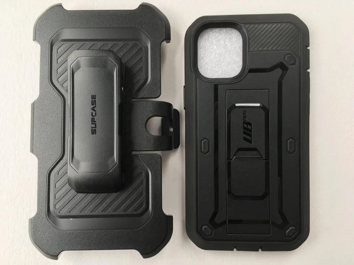 Протиударний чохол з підставкою і захистом екрану Supcase Unicorn Beetle Pro для Iphone Mini 12 (5.4") Black - Фото 2 Протиударний чохол з підставкою і захистом екрану Supcase Unicorn Beetle Pro для Iphone Mini 12 (5.4") Black - зображення 2