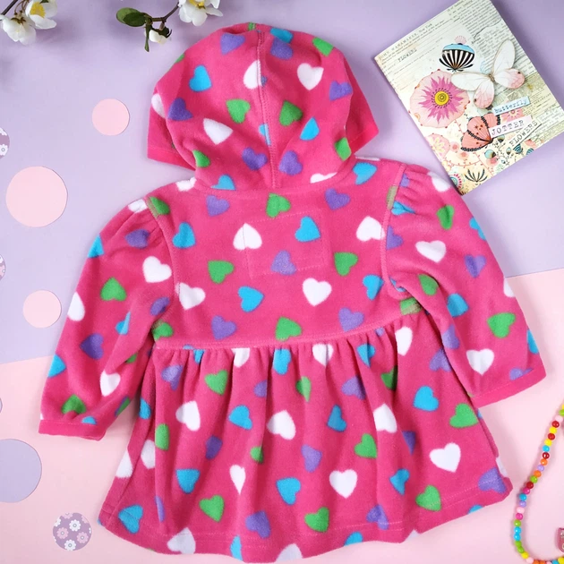 Кофта для девочки Hawk Kids DW8092 74 см Розовый - изображение 2