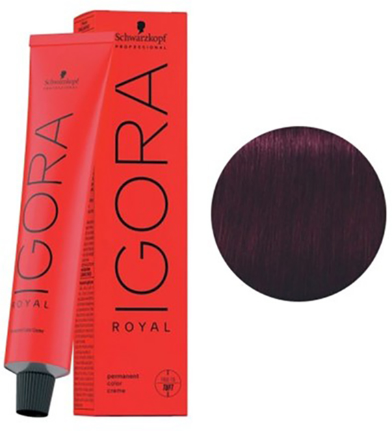 Farba do włosów Schwarzkopf Igora Royal 5-99 60 ml (4045787199789) - obraz 1