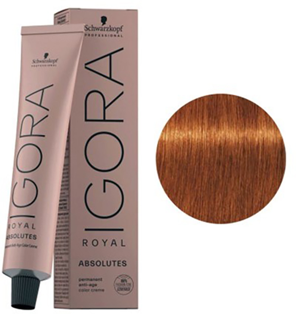 Фарба для волосся Schwarzkopf Igora Royal Absolutes 7-70 Натуральний середньо-мідний блондин 60ml (4045787279429) - зображення 1