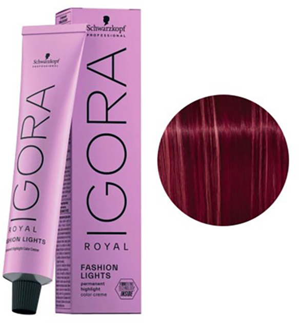 Farba do włosów Schwarzkopf Igora Royal Fashion Lights L-89 Blond czerwono-fioletowy 60ml (4045787389760) - obraz 1