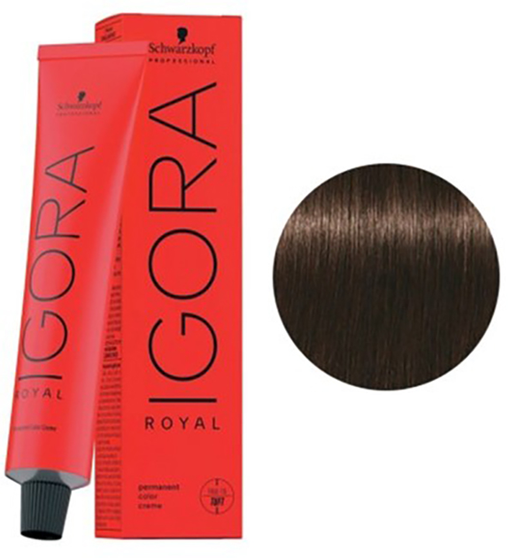 Farba do włosów Schwarzkopf Igora Royal Highlifts 4-63 60 ml (4045787199406) - obraz 1